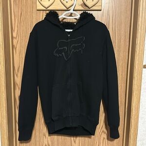 Fox racing zip up hoodie size medium